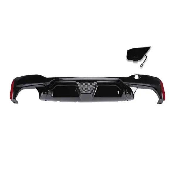 Rear Bumper Lip Rear Diffuser M5 M Sports M Performance M Sports M5cs G30 After Lip M5cs CC-3025 Compatible With BMW 5 Series G30 2017-2021