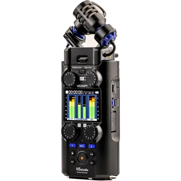 Zoom H5studio 4-Track Handy Recorder with 32-Bit Float Recording