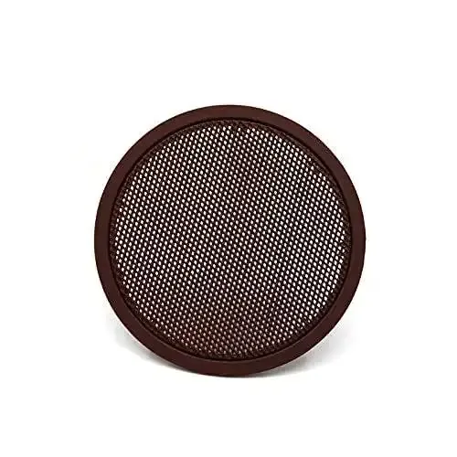 Speaker Cover Red Brown CC-646 Compatible With BMW X5 E70, X3 F25 2010-2016, X5 E70 2007, X6 E71 2008, 5 Series GT F07 2010-2014