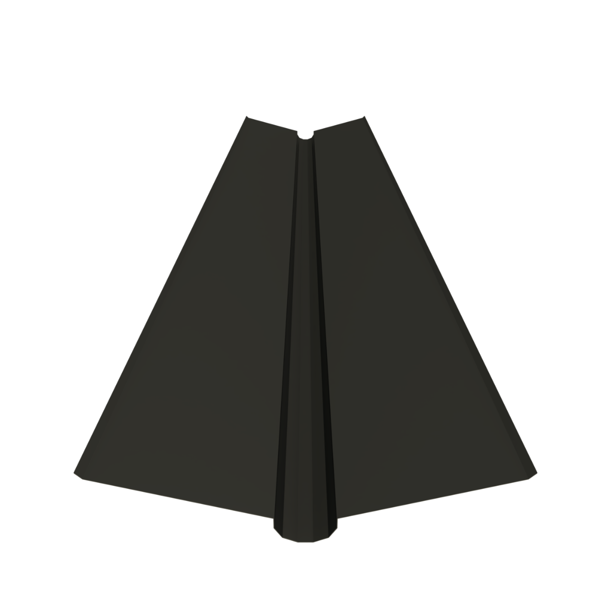 Alaf 325mm Valley for Color Roofing Sheets 28G Charcoal Grey