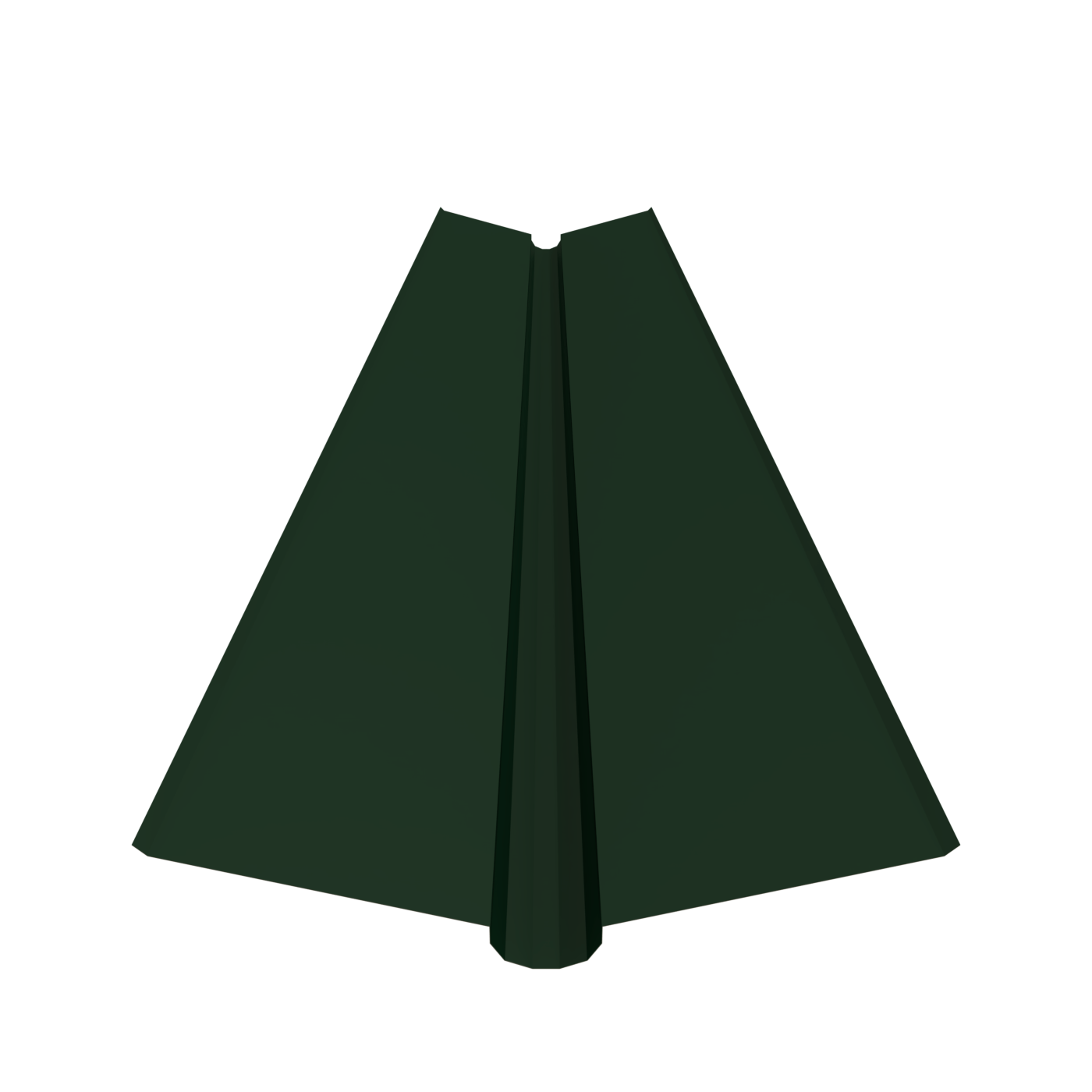 Alaf 407mm Valley for Color Roofing Sheets 28G Dark Green