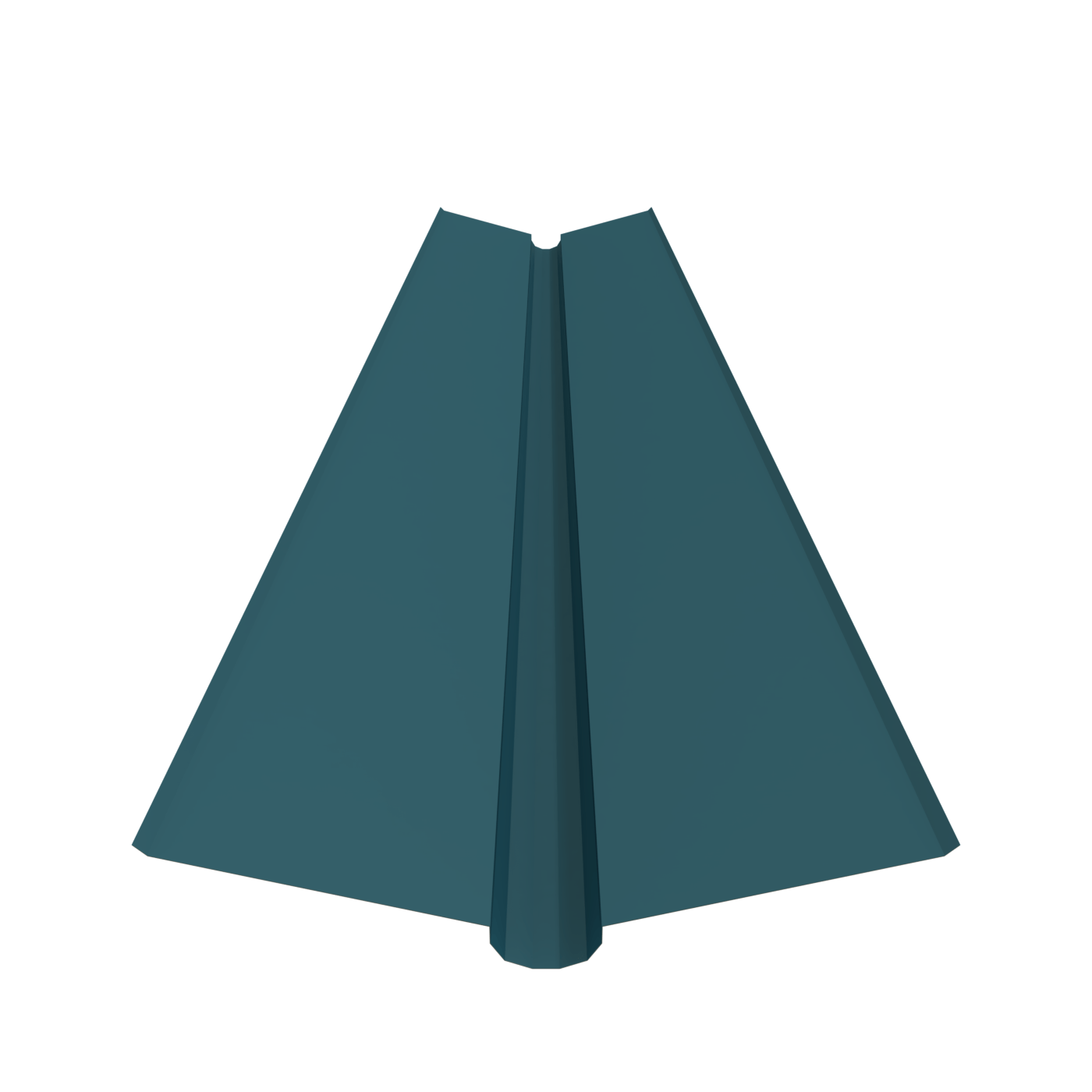 Alaf 407mm Valley for Color Roofing Sheets 28G Sky Blue