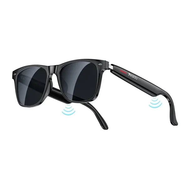 YESIDO IO35 Smart Music Sunglasses Bluetooth-Compatible Wireless IP54 Waterproof Hands-Free Calling Eyewear