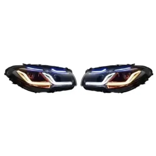 3d Laser Upgraded G30 Style Laser Headlight Headlamp CC-1839 Compatible With Bmw 5 Series F10 F18 F90 2010-2013