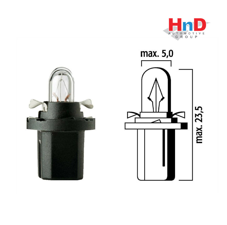 FLASHER ORIGINAL LINE 2721MF Bulb, interior light 12V, 1,2W, Socket Bulb 419101