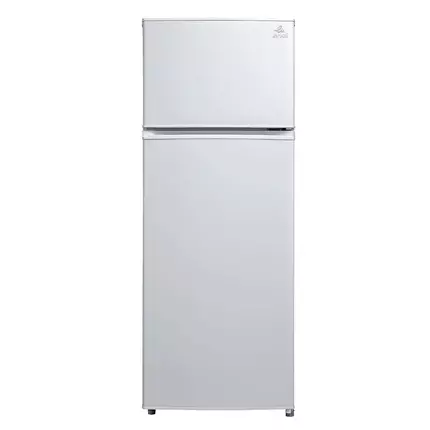 Evvoli Top Double Door Refrigerator Wihte EVRFM-225L