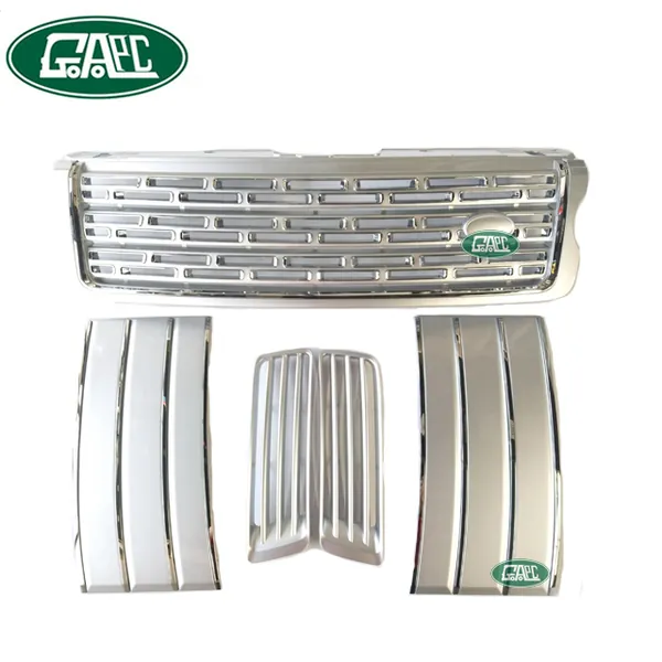 Germax GLVG13013 Autobiography Grille Silvery fit for Land Rover Range Rover Vogue 2013 2014 2015 2016 2017 Germax Exterior Accessories Wholesale