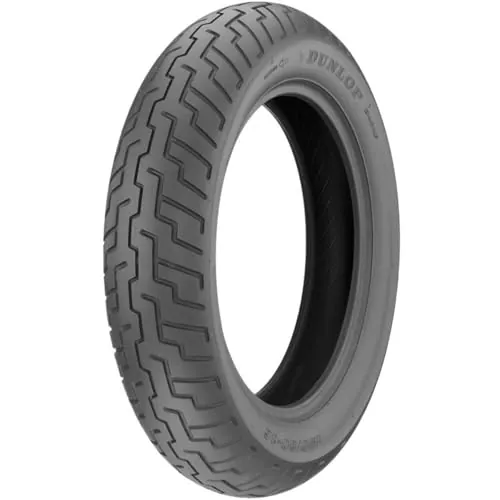 Dunlop D404 Front Motorcycle Tire 120/90-18 (65H) Black Wall - Fits: Honda Gold Wing/Aspen/Int. GL1100 1982-1983