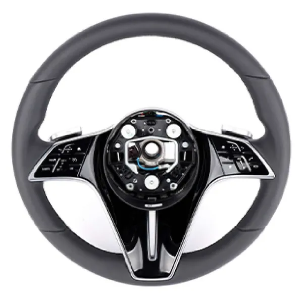 Upgraded Custom Amg Brabus Maybach Full Steering Wheel Style 3 CC-8138 Compatible With Mercedes A B C E S G V M Class Ml Gl Gla Glb Glc Gle Gls Slk G55 G63 G Wagon Eqs
