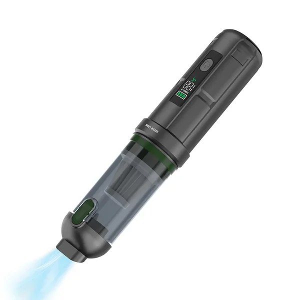 Green Lion GLV-15 Vacuum Cleaner with Air Blower & Air Duster - Grey / Black