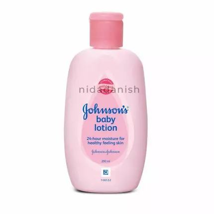 Johnsons Baby Moisturizing Lotion,  24 Hr Moisturization, Mild & Gentle, Allergy & Dermatologist Tested 200ml (ITALY) 20755