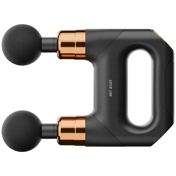 Green Lion Vibe Pro Dual Head Massage Gun - Black