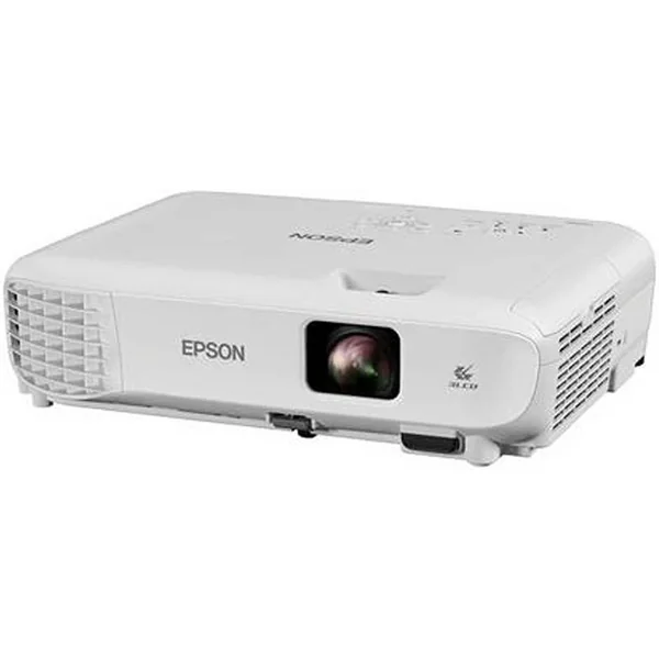 Epson EB-E01 XGA Projector, 3,300 Lumen Brightness, UHE 210W, 6000h Durability Lamp, 4:3 Aspect Ratio1.07bn Color, 120Hz 2D Vertical Refresh Rate, VGA/HDMI/USB 2.0, White | V11H971040DA