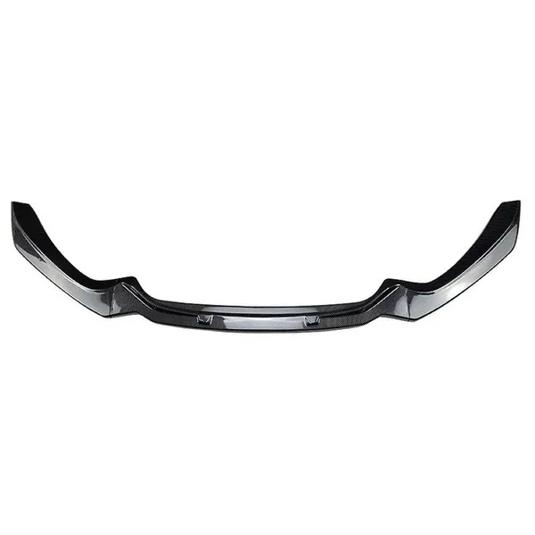 M Sports Front Bumper Lip Splitter Skirts Carbon Fiber Look Zst-324 Cf CC-6069 Compatible With Bmw 1 Series F20 2015-2019
