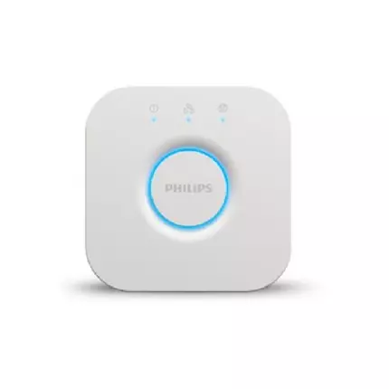 Philips Hue Bridge Smart Lighting Hub - White