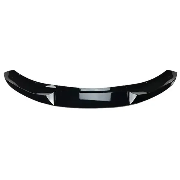 Front Bumper Lip Splitter Skirts Flag Spoiler Zst-462 Gb Glossy Black CC-4074 Compatible With BMW X5 F15 2014-2018 XM5 M Tech M Sports M Performance