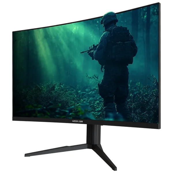 Green Lion Enigma 27" Gaming Monitor - Black
