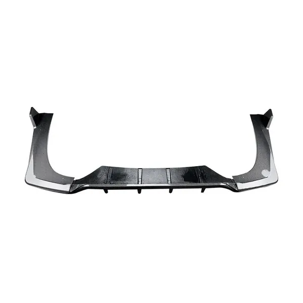 Rear Amg Bumper After Lip Splitter Skirts Diffuser Zst-808 Cf Carbon Fiber Look CC-6010 Compatible With Mercedes Benz E Class W214 2024+