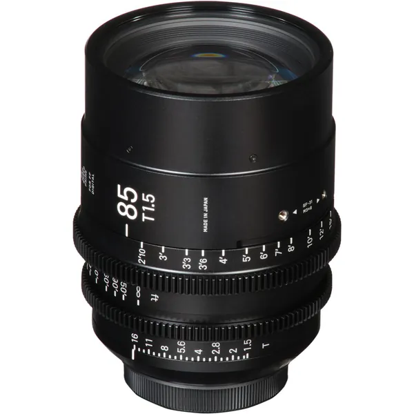 Sigma 85mm T1.5 FF High-Speed Prime (EF Mount, Meters)
