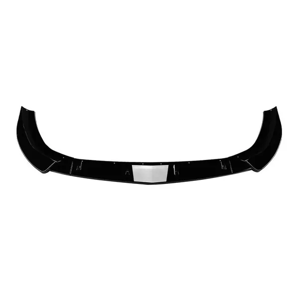 Standard Front Bumper Lip Splitter Diffuser Skirts Flag Canard Glossy Black Zst-639 Gb CC-6160 Compatible With Mercedes Benz A Class W177 2018-2022