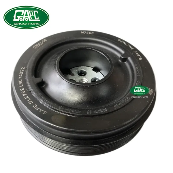 Germax Crankshaft Pulley AJ200 LR074072 LR113860 JDE40368 JDE36438 JDE38241 JDE38407 JDE40223  G4D36316AC GL2752 GJ0729 Land Rover Range Rover Evoque 2012- Range Rover Sport 2014-2017 Discovery Sport 