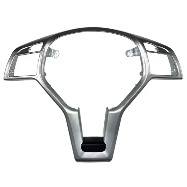 Steering Wheel Panel Cover Trim Amg Zst-260 Sl Silver CC-4500 Compatible With Mercedes C Class W204 12-14 E Class W212 W207 2012-2014 C172 Slk 11-14 Cla W117 12-14 C218 Cls 12-14