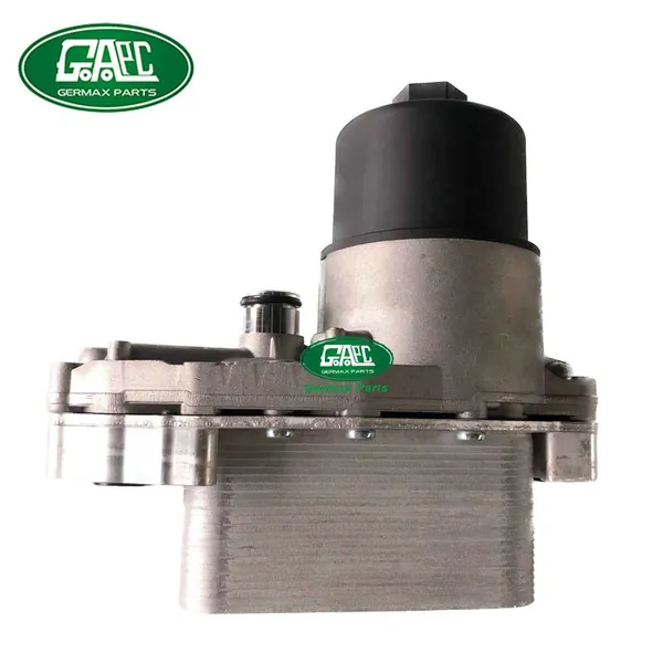 Germax Oil Cooler Assembly LR040738 LR013149 5989070371 9X2Q-6B624-BB C2S52552 Land Rover Discovery 4 2009-2018 Range Rover 2012-2018 Range Rover Sport 2010-2018 Range Rover Velar 2017- Jaguar F-PACE 