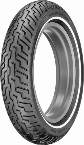 Dunlop D402 MT90B16 Narrow Whitewall Front Tire 45006655