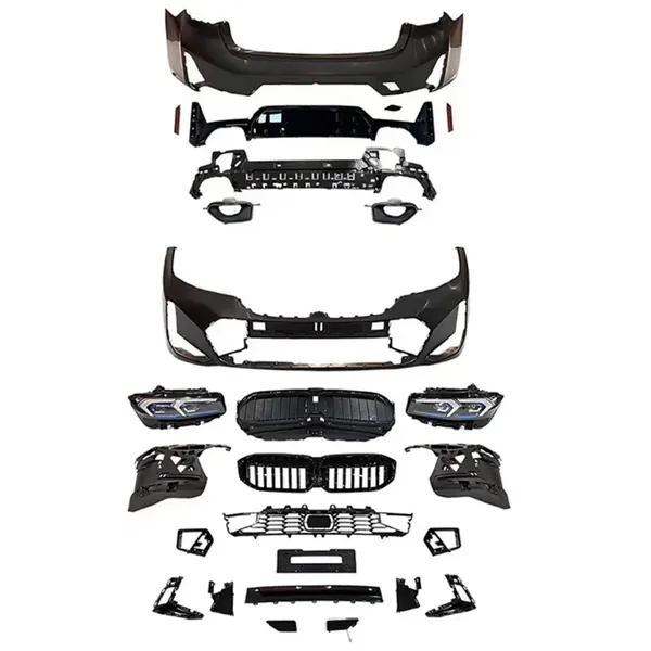 MT M Tech Upgrade Facelift Conversion Bodykit Bumper Hood Trunk Headlight Taillight CC-6342 Compatible With BMW 3 Series G20 2018-2022 To G20 LCI 2023+