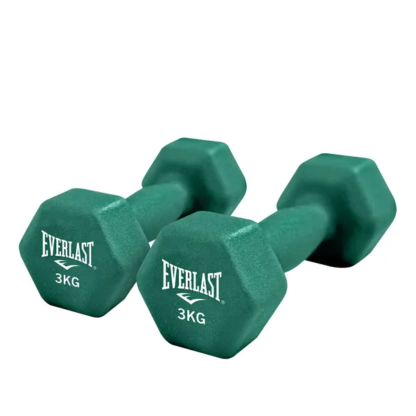 Everlast 3KG Neoprene Dumbbell Set