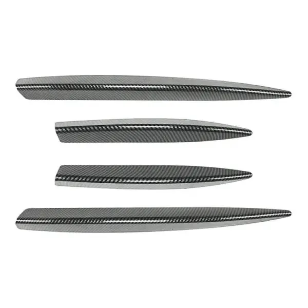 Front Fog Lamp Cover Fog Lamp Grill Cover Trim Skirts Splitter Zst-527 Carbon Fiber Look CC-3745 Compatible With Mercedes Benz A Class W177 2018+