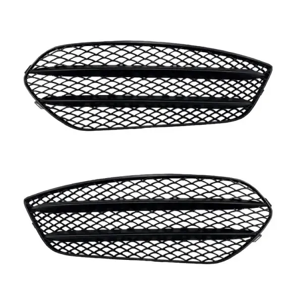 Amg Front Bumper Fog Lamp Light Grill Cover Zst-326 CC-3837 Compatible With Mercedes Benz Cla Class W117 C117 2013-2015