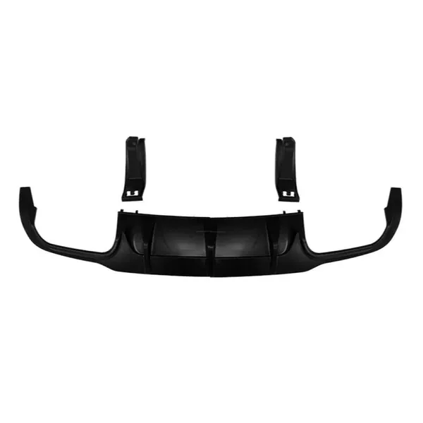 Rear Bumper After Lip Splitter Skirts Diffuser Ar-benz-0114 Glossy Black CC-8305 Compatible With Mercedes Benz C Class W204 2007-2013 Amg C63