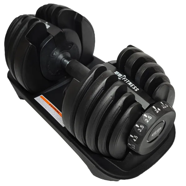 24Kg Adjustable Dumbbell - 1818 Fitness