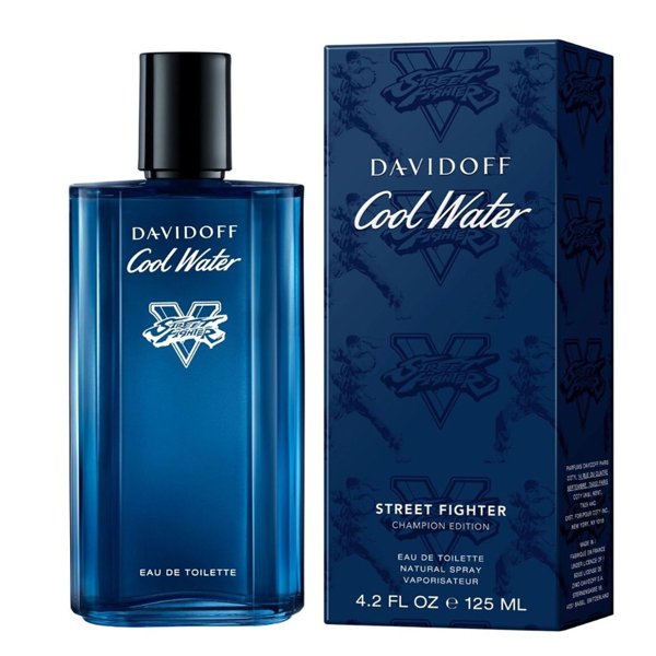 Davidoff Cool Water EDT Street Fighter Champion Edition For Men 125ml