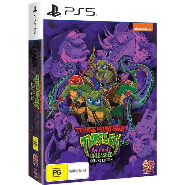 Teenage Mutant Ninja Turtles: Mutants Unleashed Deluxe Edition PS5 Game