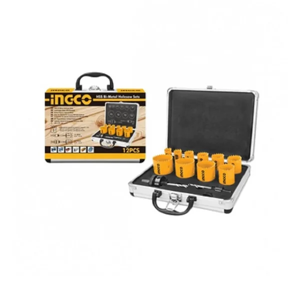 Ingco BI-Metal Hole Saw Set Pack of 12 AKH012