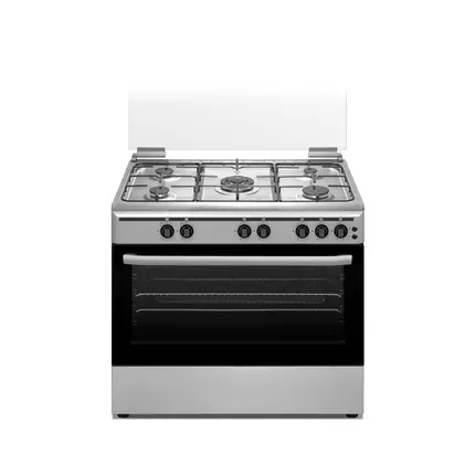 Nikai Cooker 90x60 Full Gas Oven Cooking Range 5 Gas Burner With Double Glass Oven Door Button Ignition Hobs And Oven U9063FS