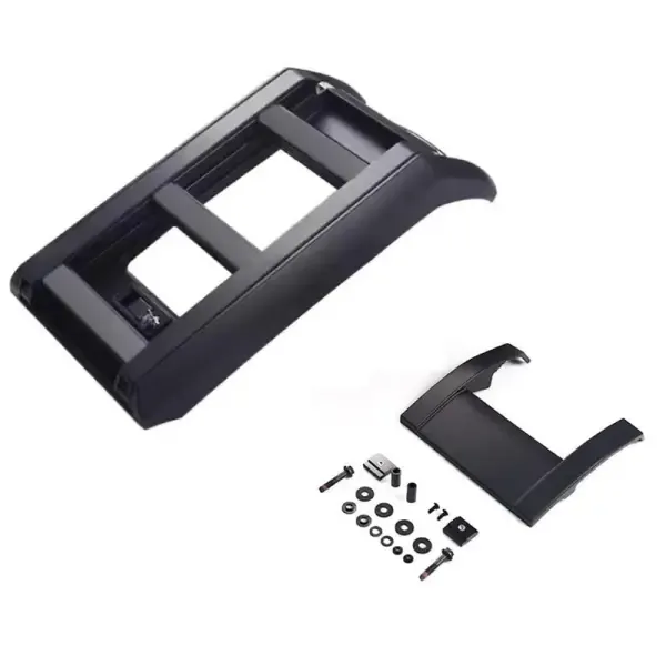 Folding Climbing Side Access Ladder Side Window Roof Step Black CC-4815 Compatible With Range Land Rover Defender 110 90 130 2020-2024 L663