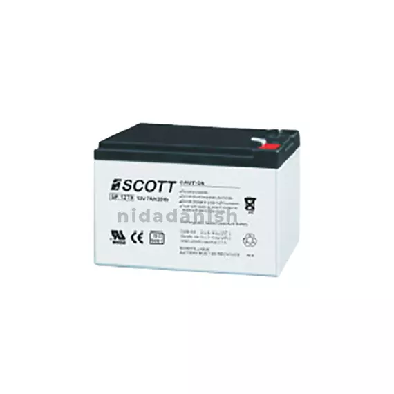 Scott Battery 12V 7AH SP1270