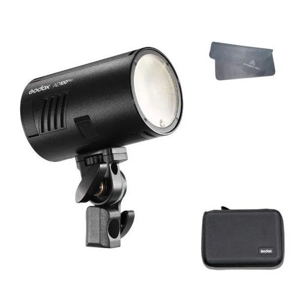 Godox AD100Pro Pocket Flash - 2.4G TTL HSS Studio Light Kit