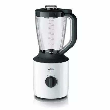 Braun Blender 2L 800w PowerBlend TriAction Technology Fine Blending Smooth Crush Blade JB301AI