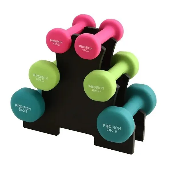 JJ Brothers Dumbbells 12kg Family Frosted Non-Slip Weights Fitness Basics