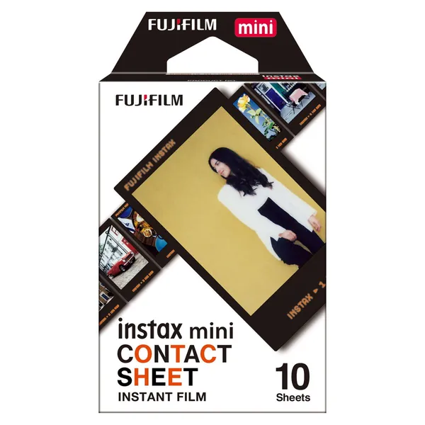 Instax Mini Film Contact Sheet (10 Sheets)
