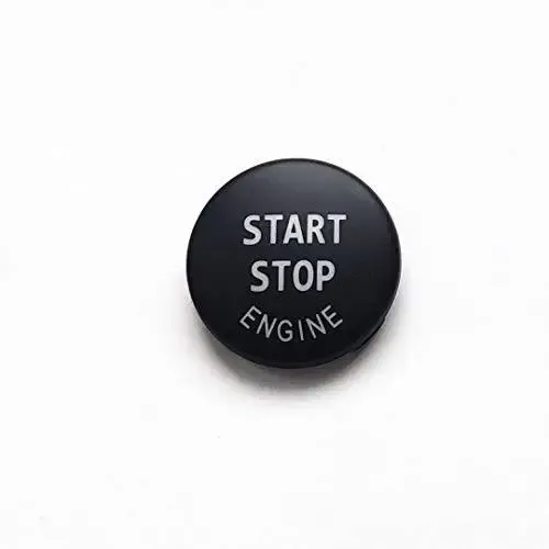 Start Stop Button Black CC-583 Compatible With BMW 3 Series E90 04-12, 5 Series E60 06-09, X1 E84 10-2016, X5 E70, X6 E71 07-14, Z4 E89 08-14