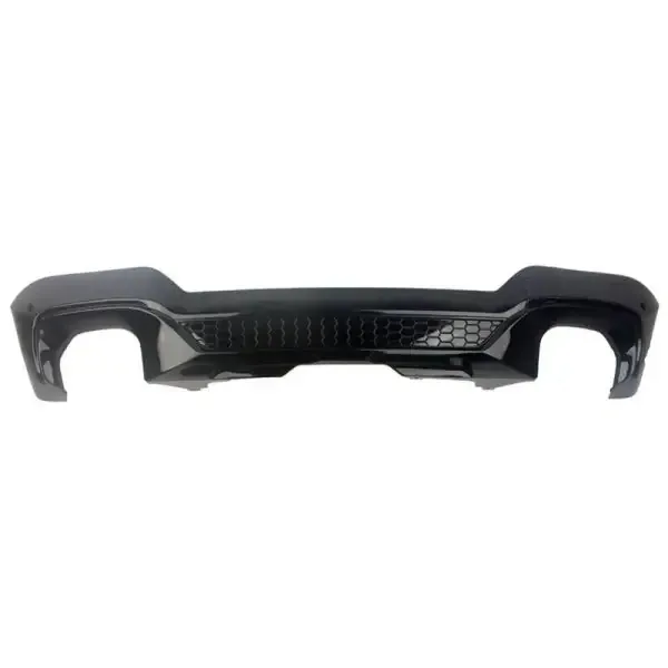 Rear Bumper After Lip Diffuser X3m Style Glossy Black CC-3173 Compatible With Bmw X3 G01 2018-2021
