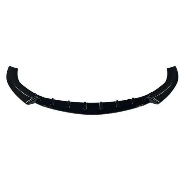 Front Bumper Lip Splitter Skirts Zst-1136 Gb Glossy Black CC-9270 Compatible With Mercedes Benz E Class W213 2016-2020 E63 Amg