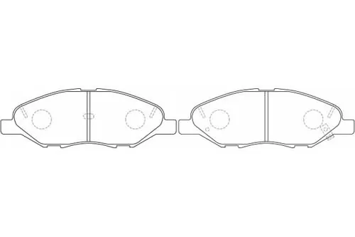 Nissan Tiida, Note, March, Wingroad Front Brake Pads