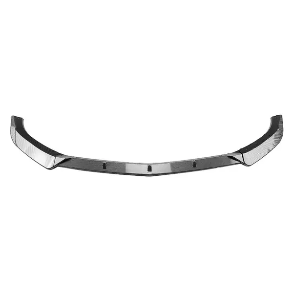 Front Bumper Lip Splitter Diffuser Skirts Flag Canard Carbon Fiber Look Zst-762 Cf CC-6175 Compatible With Mercedes Benz Glc W253 X253 2016-2019 Amg