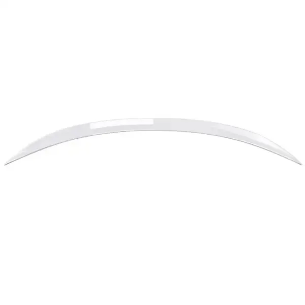 Rear Trunk Boot Lip Wing Spoiler Zst-058 Wh Carbon White CC-5351 Compatible With Mercedes Cls W257 C257 2018+